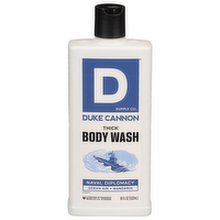 Duke Cannon Supply Co. Naval Diplomacy Thick Body Wash, 18 Ounce