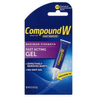 Compound W Wart Remover Fast Acting Gel, 0.25 Ounce