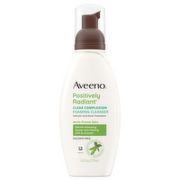 Aveeno Clear Complexion Foaming Facial Cleanser, 6 Ounce