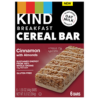 Kind Cinnamon with Almonds Breakfast Cereal Bars, 6 Each