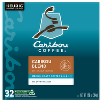 Caribou Coffee K-Cups Caribou Blend Medium Roast Coffee, 32 Each