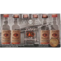 Tito's Handmade Vodka, 12 Each