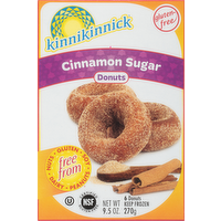 Kinnikinnick Gluten-Free Cinnamon Sugar Donuts, 9.5 Ounce