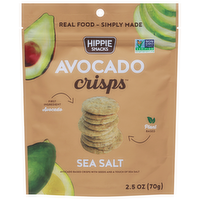 Hippie Snacks Sea Salt Avocado Crisps, 2.5 Ounce