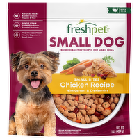 Freshpet Select Small Dog Grain Free Chicken Recipe Refrigerated Dog Food, 1 Pound