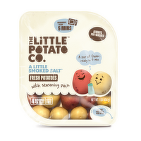 The Little Potato Co. A Little Smoked Salt Fresh Potatoes with Seasoning Pack, 16 Ounce