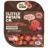 The Little Potato Co. A Little Roasted Red Pepper & Onion Fresh Potatoes with Seasoning Pack, 16 Ounce