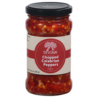 Divina Chopped Calabrian Peppers, 10.6 Ounce