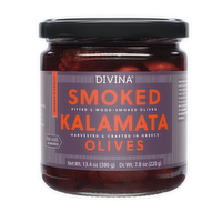 Divina Smoked Kalamata Olives, 7.8 Ounce