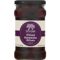 Divina Pitted Kalamata Olives, 6 Ounce