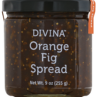 Divina Orange Fig Spread, 9 Ounce