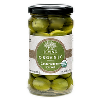 Divina Organic Castelvetrano Olives, 6 Ounce