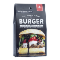 Urban Accents Mediterranean Turkey Burger Seasoning Mix, 1 Ounce