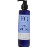 EO Essential Oils French Lavender Body Lotion, 8 Ounce