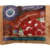 Stahlbush Island Farms Frozen Red Raspberries, 10 Ounce