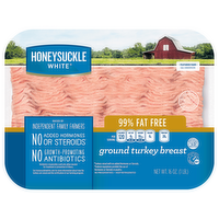 Honeysuckle White 99% Fat Free Ground Turkey Breast, 16 Ounce