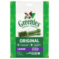 Greenies Large Original Dental Treats for Dogs - Adult 50-100 lbs, 12 Ounce