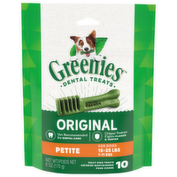 Greenies Petite Original Dental Chews for Dogs - Adult 15-25 lbs, 6 Ounce