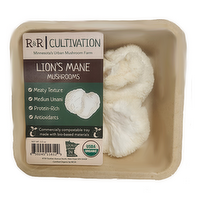 R&R Cultivation Organic Lion's Mane Mushrooms, 3.5 Ounce