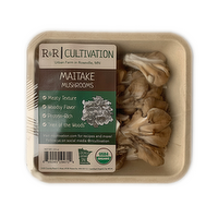 R&R Cultivation Organic Maitake Mushrooms, 3.5 Ounce