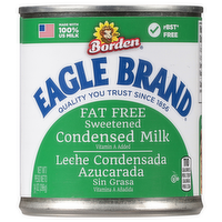 Eagle Brand Fat Free Sweetened Condensed Milk, 14 Ounce