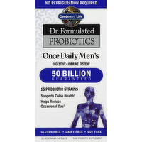 Garden of Life Dr. Formulated Probiotics Once Daily Men's Capsules, 30 Each