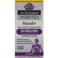 Garden of Life Dr. Formulated Probiotics Mood+ Capsules, 60 Each