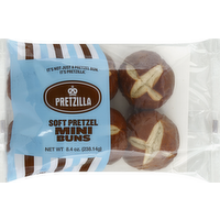 Pretzilla Soft Pretzel Mini Buns