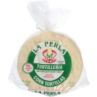 La Perla 6 Inch White Corn Tortillas, 15 Each