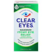 Clear Eyes Drops, 0.5 Ounce