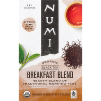 Numi Organic Breakfast Blend Tea, 18 Each