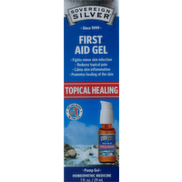 Sovereign Silver Topical Healing First Aid Gel, 1 Ounce