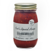 Curt's Special Recipe Black Bean Chipotle Salsa, 16 Ounce