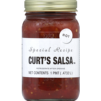 Curt's Special Recipe Hot Salsa, 16 Ounce