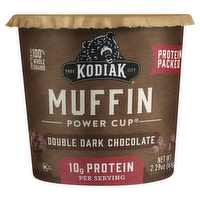 Kodiak Cakes Muffin Power Cup Double Dark Chocolate, 2.36 Ounce