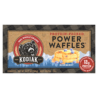 Kodiak Cakes Blueberry Chia Energy Waffles, 8 Each