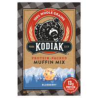 Kodiak Cakes Protein-Packed Blueberry Muffin Mix, 14 Ounce