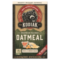 Kodiak Cakes Protein-Packed Maple & Brown Sugar Oatmeal, 6 Each