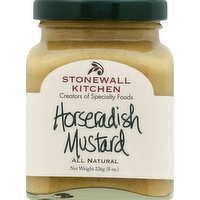 Stonewall Kitchen Horseradish Mustard, 8 Ounce