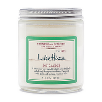 Stonewall Kitchen Lake House Soy Candle, 6.5 Ounce