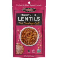 Seapoint Farms Mighty Lil' Lentils Snacks Pink Himalayan Salt, 5 Ounce