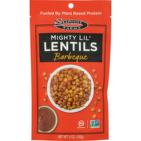 Seapoint Farms Mighty Lil' Lentils Snacks Barbeque, 5 Ounce