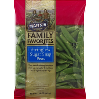 Mann's Sugar Snap Peas, 15 Ounce