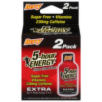 5-Hour Energy Extra Strength Berry Energy Shot, 2 Each