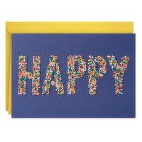 Hallmark Signature Birthday Card (Happy Sprinkles), 1 Each