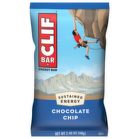 Clif Bar Chocolate Chip Energy Bar, 2.4 Ounce