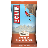 Clif Bar Crunchy Peanut Butter Energy Bar, 2.4 Ounce