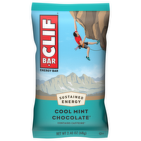 Clif Bar Cool Mint Chocolate Energy Bar, 2.4 Ounce