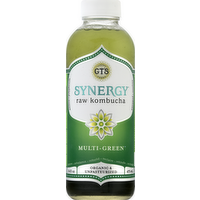 GT's Synergy Multi-Green Kombucha Beverage, 16 Ounce