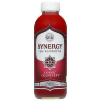 GT's Synergy Cosmic Cranberry Kombucha Beverage, 16 Ounce